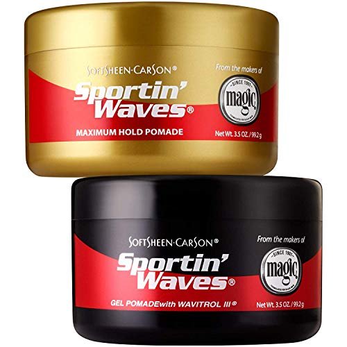 Sportin Waves - Softsheen Carson Sportin' Waves Maximum Hold Pomade